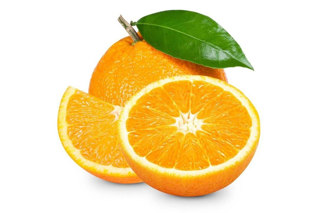 naranjas en una dieta proteica